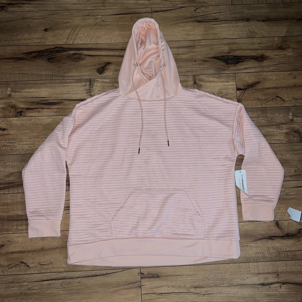 ribbed sweatshirt